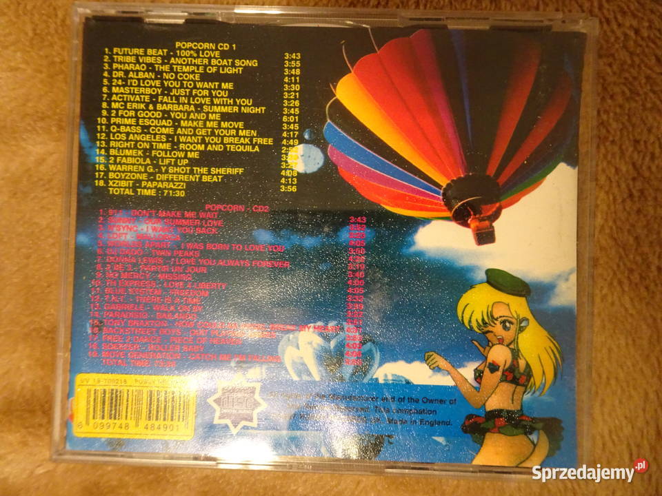 Płyty CD Popcorn lata 90te Warszawa sprzedam