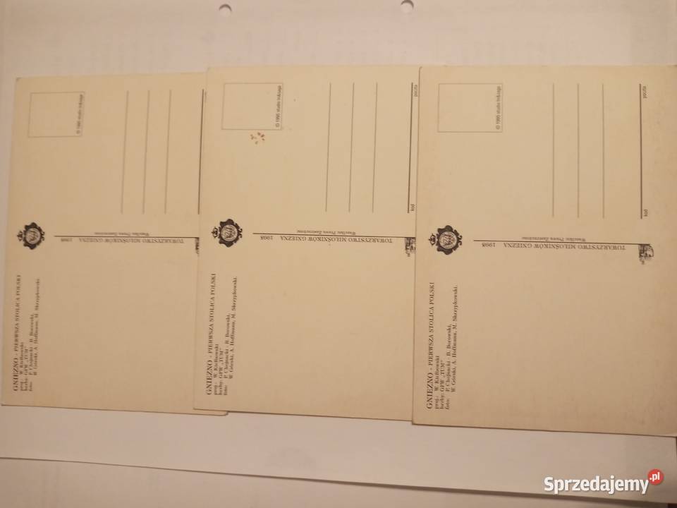 Pocztówki zestaw 3 1995 zachodniopomorskie Szczecinek