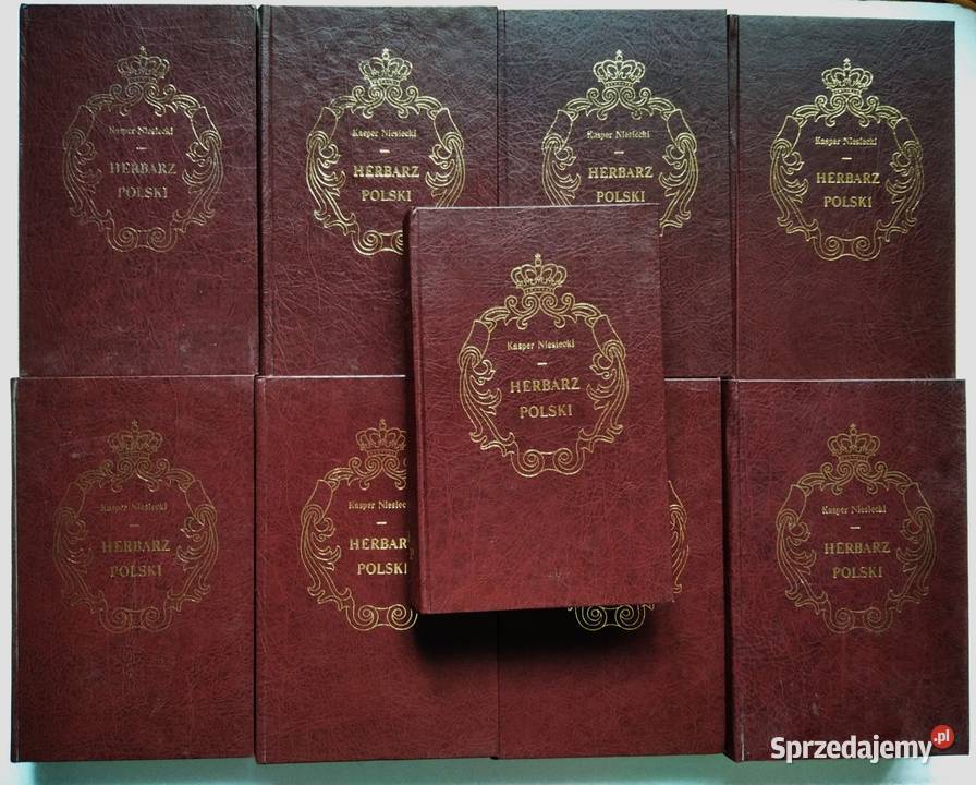 HERBARZ POLSKI Kasper Niesielski Zestaw Komplet encyklopedie, słowniki, leksykony Gdańsk
