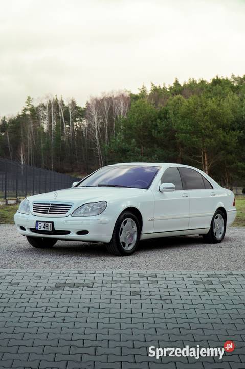 MERCEDES W220 S600L V12 Nowy Japonia przebieg 66 nieuszkodzony Klasa S świętokrzyskie Kielce