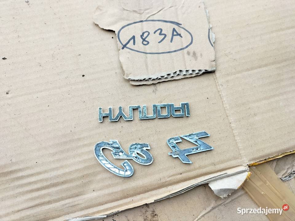 HYUNDAI GETZ ZNACZEK EMBLEMAT NAPIS lubelskie Kamień-Kolonia