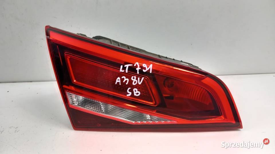 AUDI A3 8V SPORTBACK LIFT LAMPA TYŁ LEWA W KLAPĘ Zbierkowo sprzedam