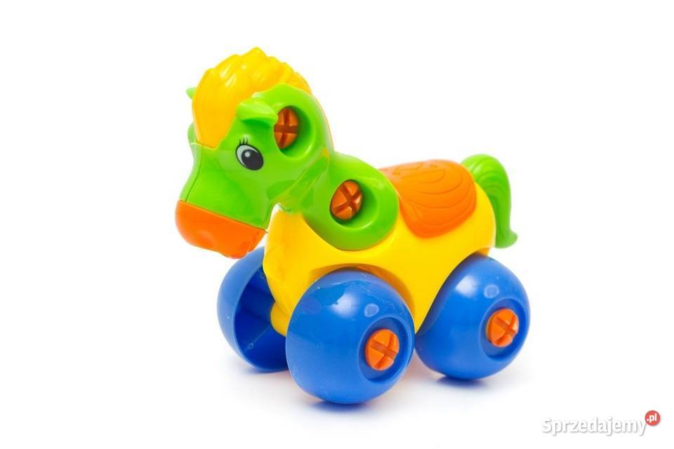Kolorowy konik do skręcania