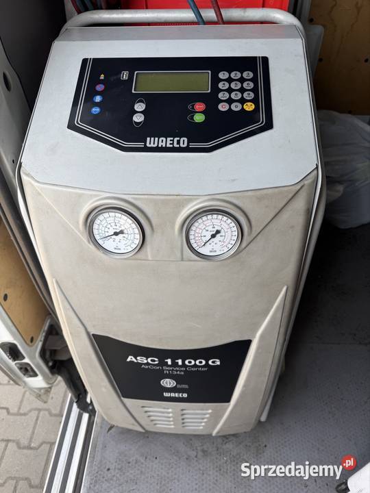 Stacja klimatyzacji WAECO ASC 1100G R134a butla Zabrze