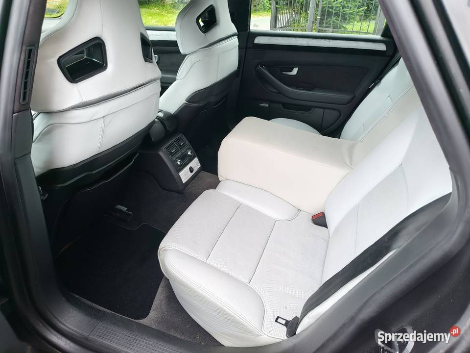 Audi A8 D3 40 biturbo czarny Łącko