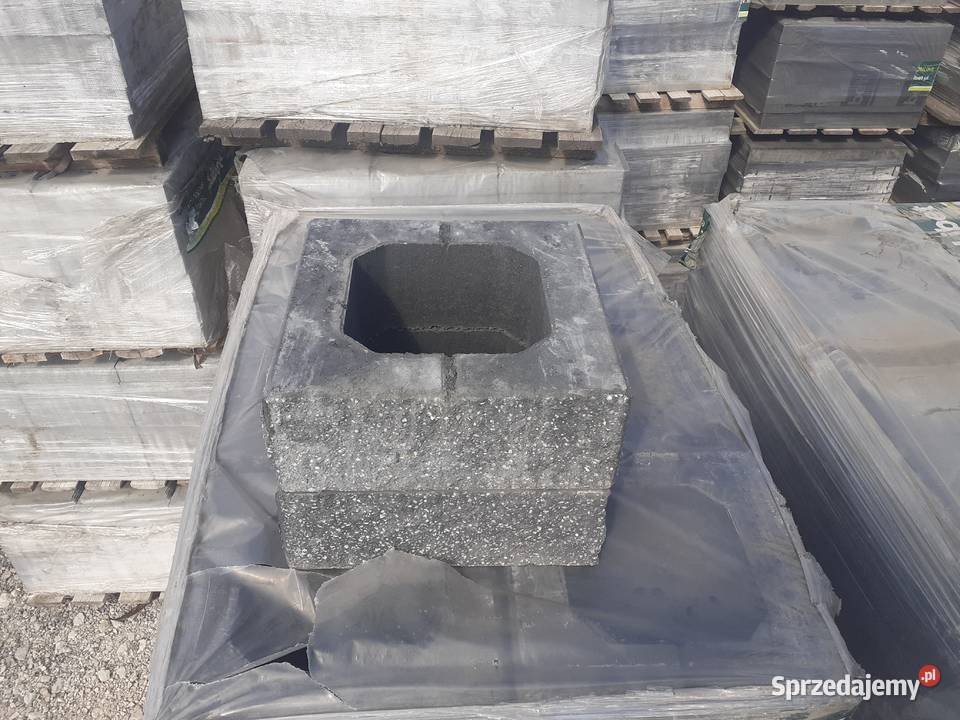Pustak Ogrodzeniowy Split 38x38x14 Łupany Murek Wielogóra