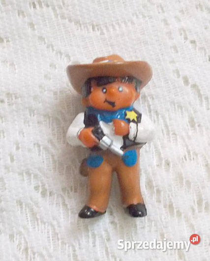 mini kowboj figurgka malutka figurka kowboja