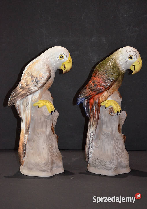 Porcelana Nofi Rumunia papuga do kolekcji 275 wielkopolskie