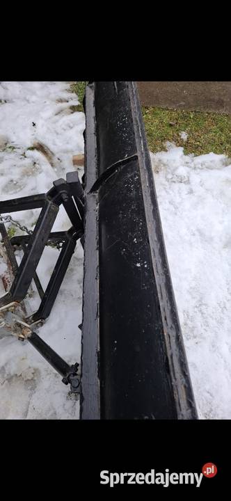 Pług do śniegu do traktorka ogrodniczego Solidny