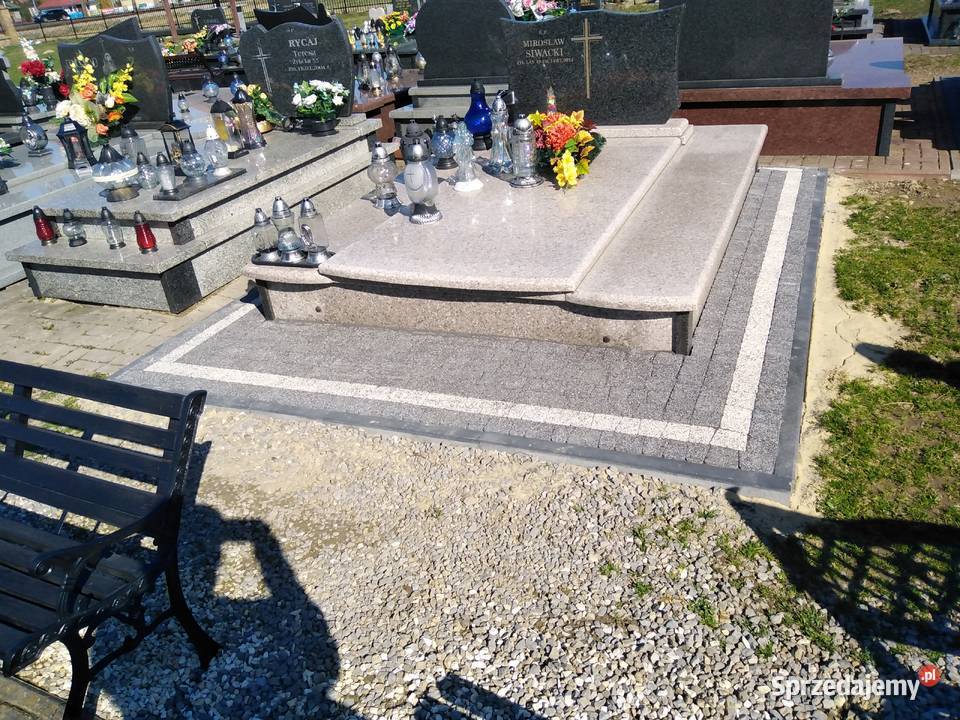 Układanie kostki nagrobkach Zamość