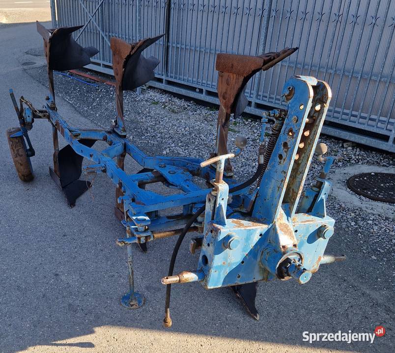 Pług 3 skibowy obrotowy Rabewerk małopolskie Łapczyca