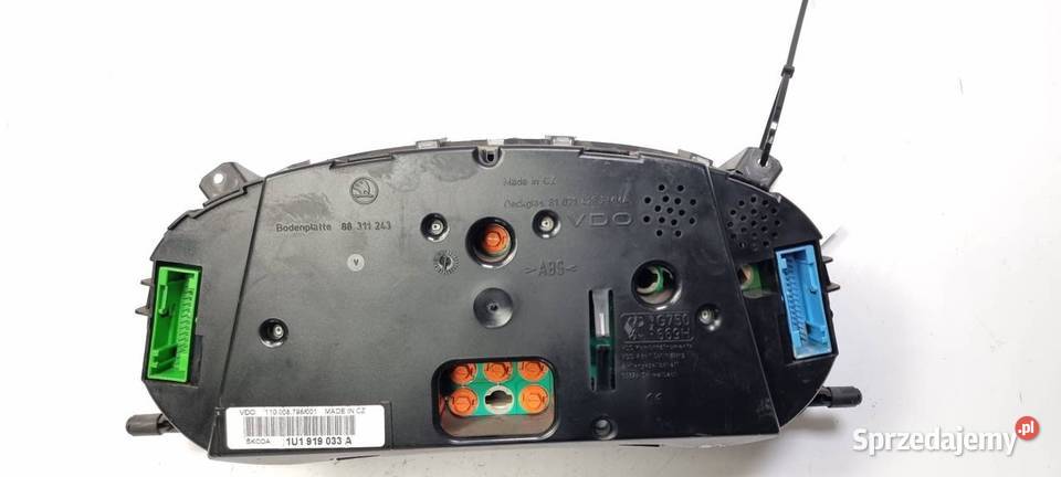 LICZNIK ZEGAR SKODA OCTAVIA I 1U1919033A Lipno