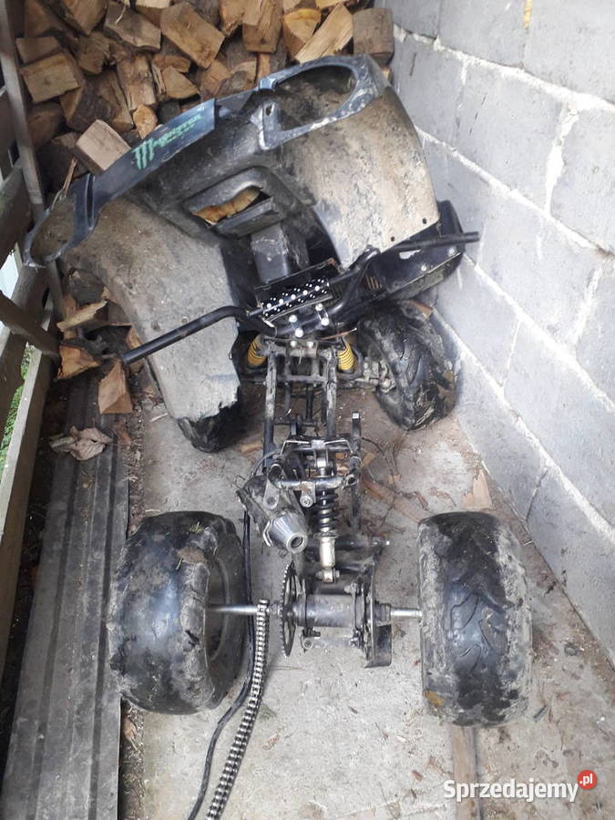 Quad 110 125 rama plastiki opony nie przebite Lubień