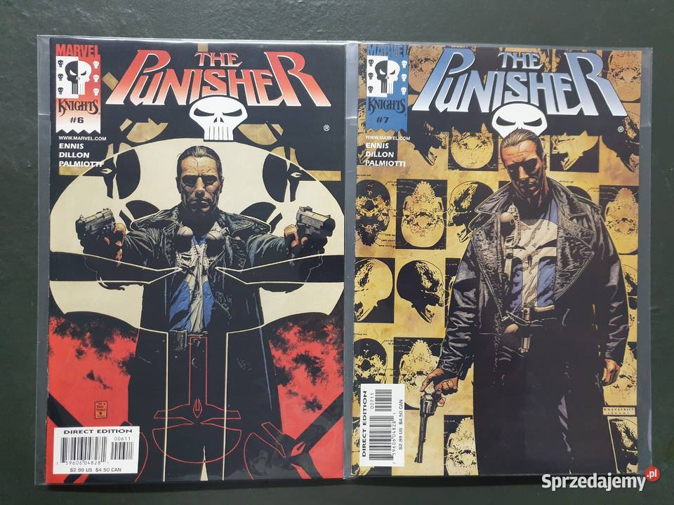 Marvel Knights The Punisher 7 oryginalnych sprzedam