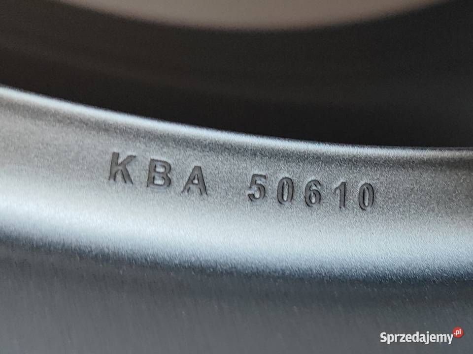 1x felga BBS 9Jx19H2 ET48 5x112 KBA50610 Grudziądz