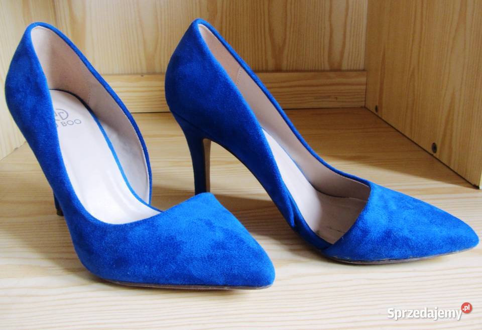 Suknia wieczorowa elegancka długa granat na niebieski Godziszewo