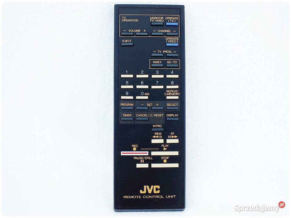 Pilot JVC PQ10544 do starszych TV i magnetowidów Żary