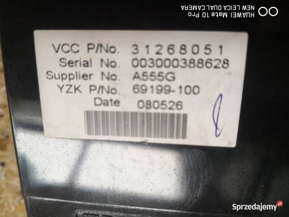 WYŚWIETLACZ EKRAN VOLVO V70 31268051 dolnośląskie