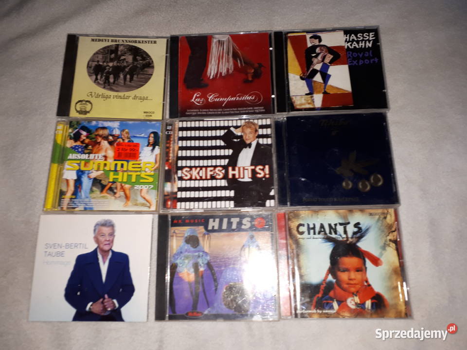 Zestaw 9 płyt prodszwedzkaSumer hitsHasse CD Pruszków
