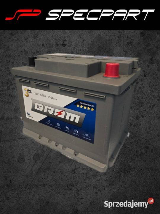 Akumulator GROM Premium 60Ah 600A EN DTR Łódź