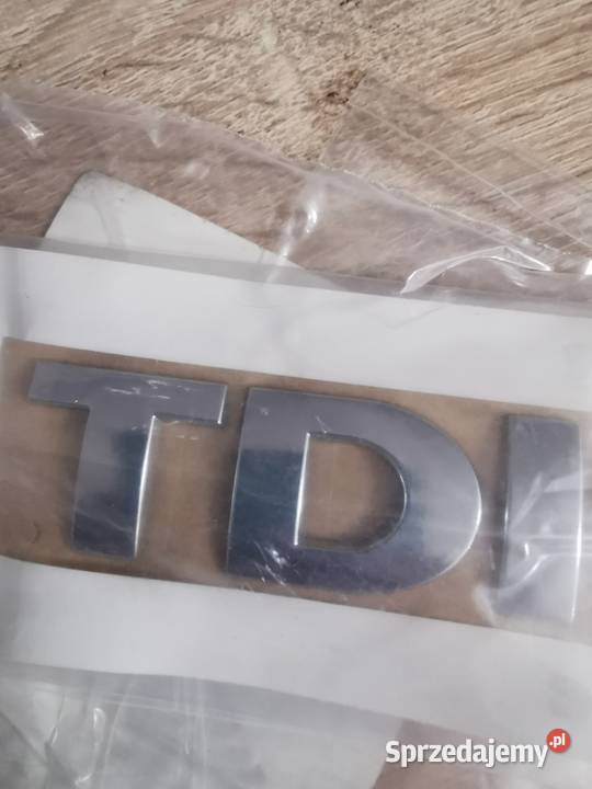 NOWY ORYGINALNY EMBLEMAT TDI Passat Bora Golf Luzino