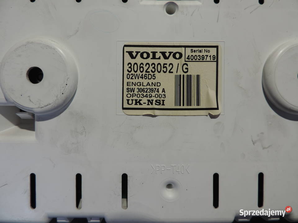 LICZNIK ZEGAR 30623052G VOLVO V40 I LIFT 20 B Nowy Sącz