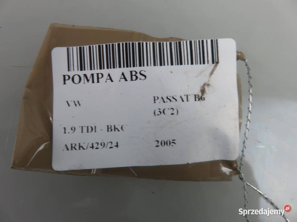 POMPA ABS VW PASSAT B6 3C0614095M