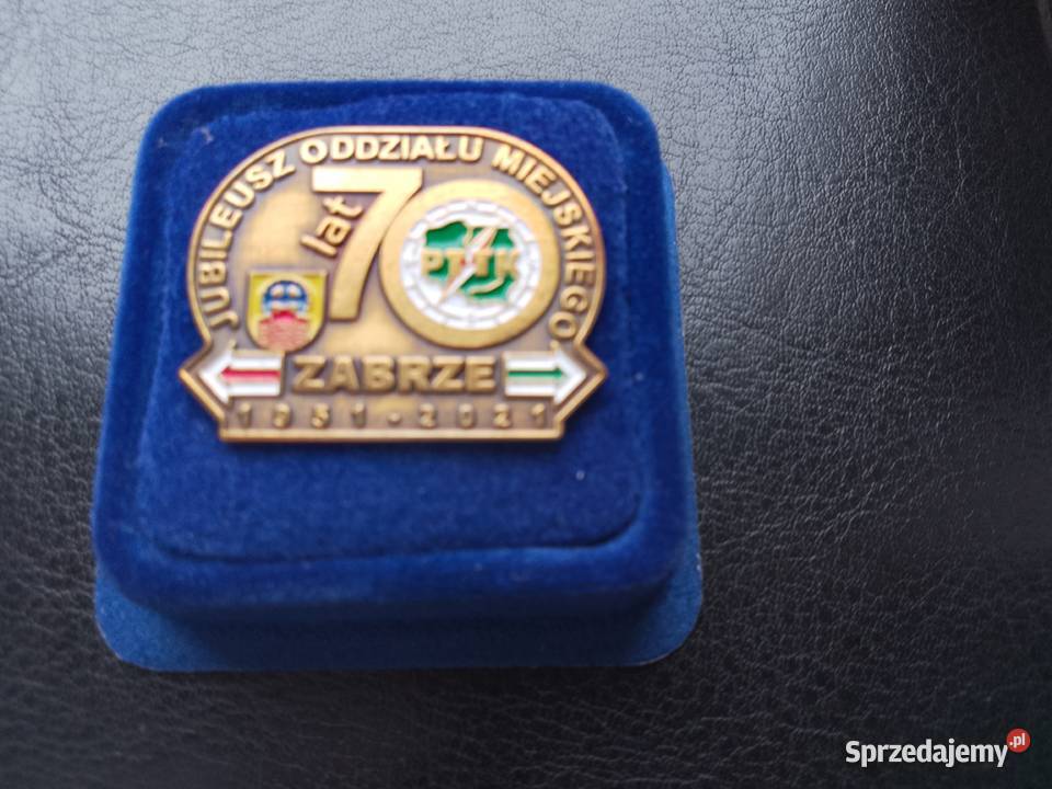 Odznaka Jubileuszowa 70 lat Oddziału PTTK w Zabrze