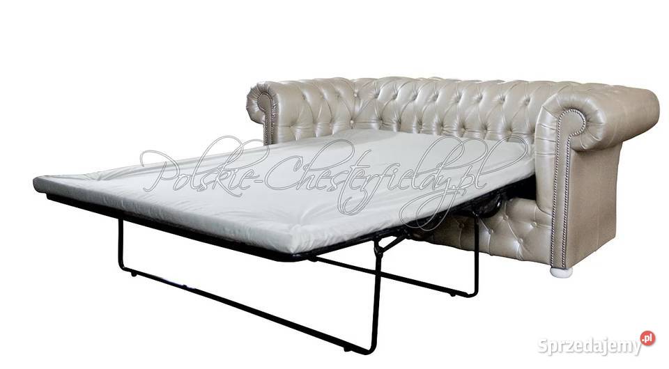 Skórzana SOFA CHESTERFIELD NORMAL 3 OS z funkcją Katowice