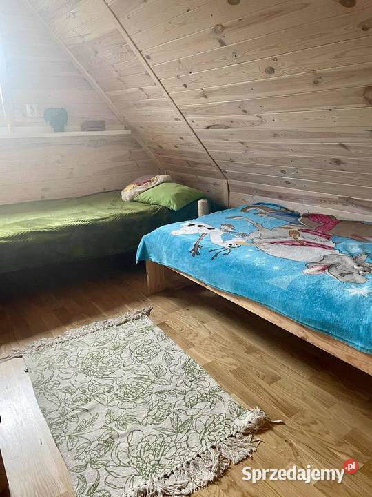 Domek nowy jeziorem Glinki białe 12 osób Liczba pokoi 5 Orchówek