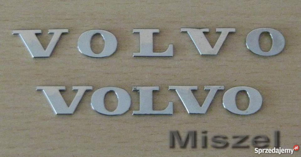 Emblemat, napis "VOLVO" Białystok Sprzedajemy.pl