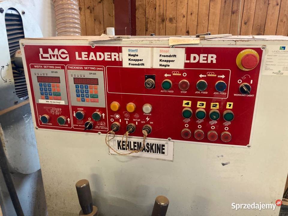 Strugarka 4stronna do mokrego Leadermac 523 Biznes i Przemysł Wejherowo