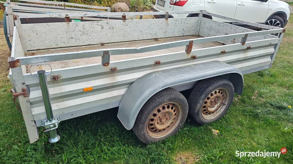 Przyczepa pod mini koparkę DMC 2000 3X15M Bolesławiec sprzedam