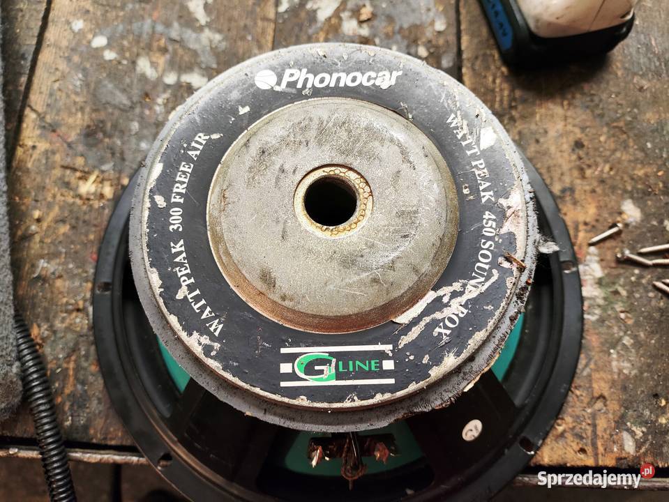 Tuba bassowa basowa subwoofer Phonocar Gline śląskie Niegowonice
