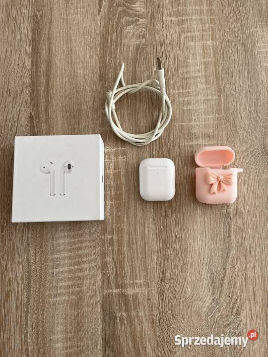 Słuchawki Apple AirPods 2 indukcyjne ładowanie wielkopolskie Poznań