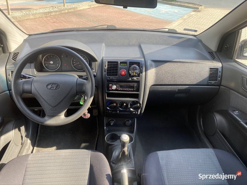 HYUNDAI GETZ 11 MPI 67 2006r Mały przebiegKlima Miejsce Piastowe