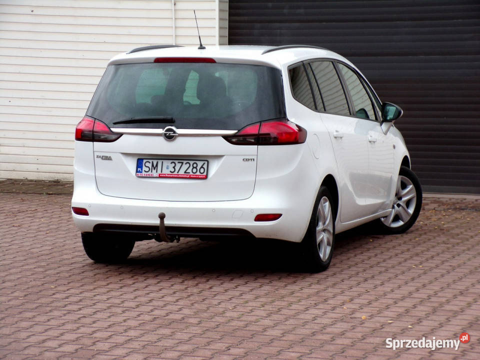 Opel Zafira Gwarancja 7 Osobowy 20 CDTI 2013R C nieuszkodzony Mikołów
