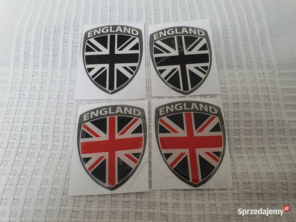 ZESTAW EMBLEMAT LOGO UK ANGLIA ENGLAND UK Emblematy Poznań