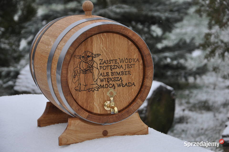Dębowa Beczka 3L20L Na Nalewki Whisky Prezent Z Szczecin