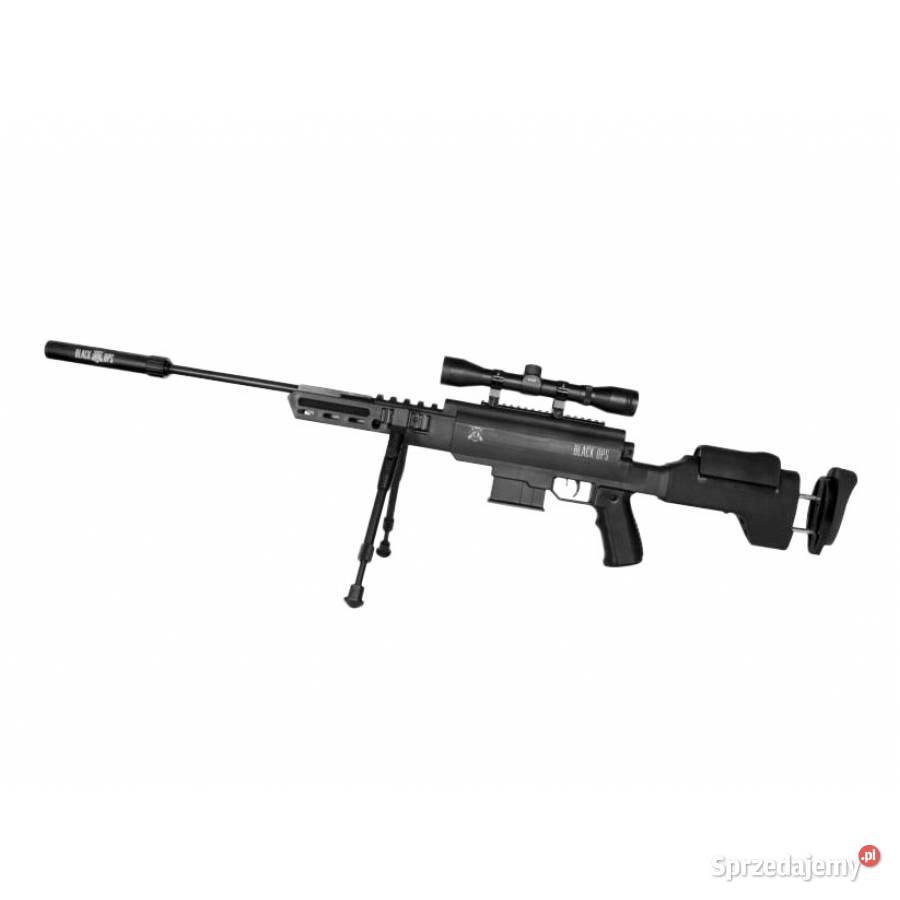 Wiatrówka Black Ops Sniper 45 mm z lunetą 4x32 Trzcianka