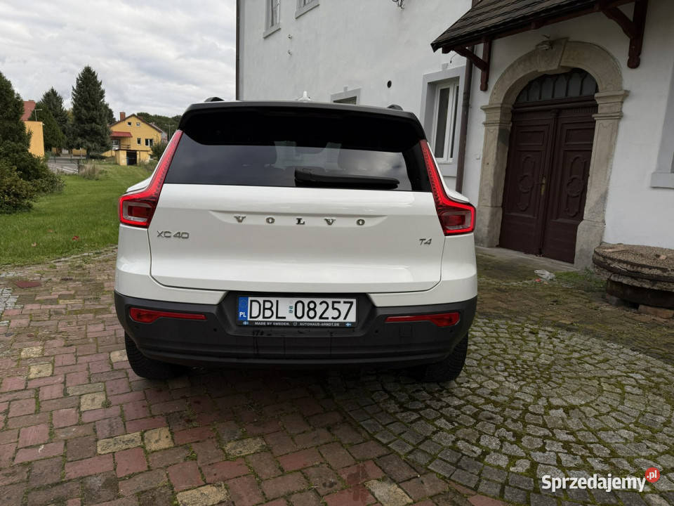 Volvo XC 40 20 benzyna 190 68 Prawdziwy Silnik asystent pasa ruchu