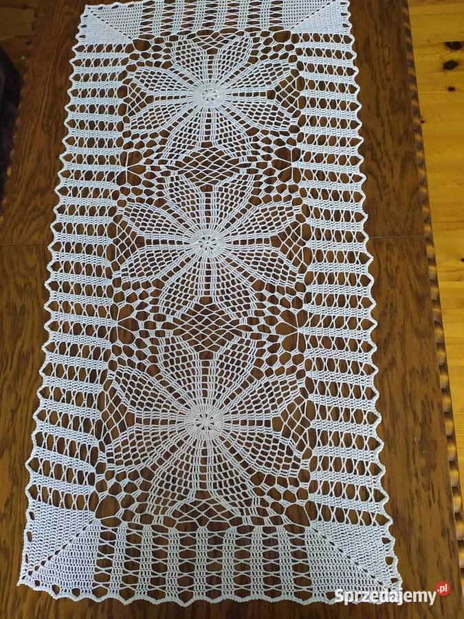 Bieżnik handmade na szydełku sprzedam