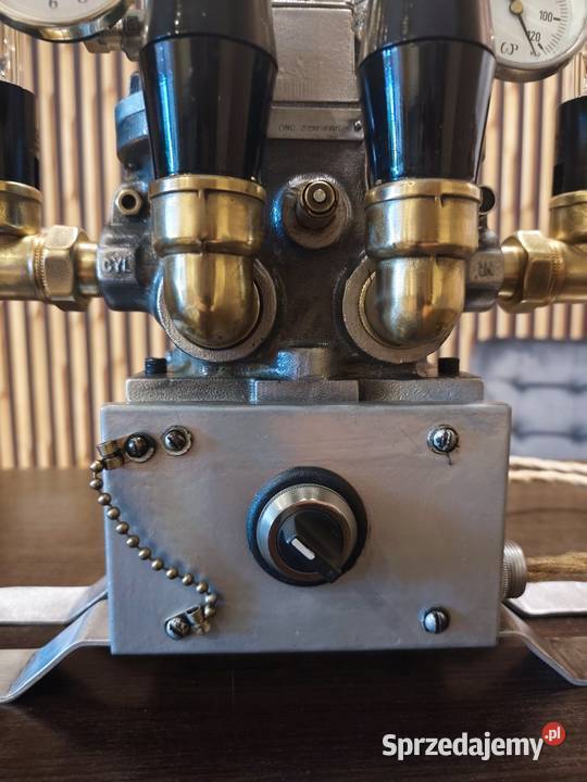 Lampa nocna streampunk Rękodzieło sprzedam