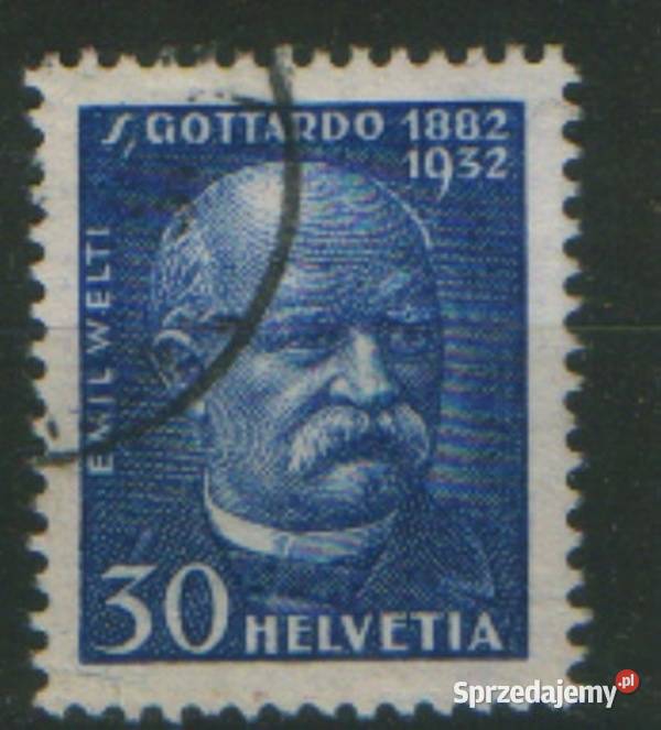 Zn Szwajcaria Mi 250 3 61 kas 1932