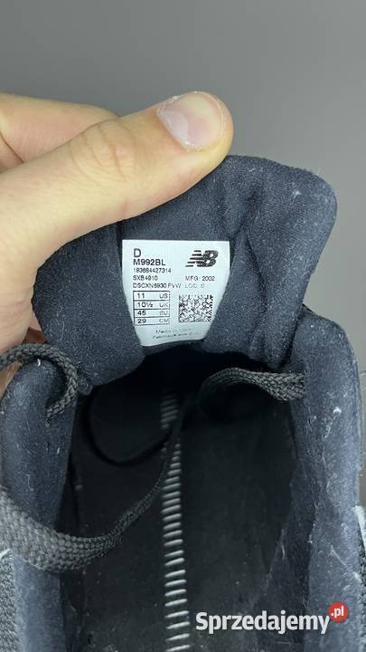 Buty Balance 992 M992BL made in the usa EU 45 Piotrków Trybunalski