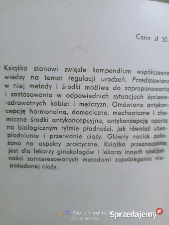 Praktyczne metody regulacji Sternadel książki Warszawa