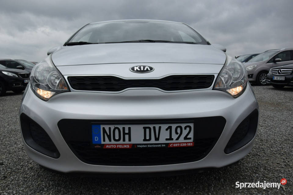 Kia Rio 12B Klima Navi Kamera 2 Kpl Kół manualna Kia podkarpackie Majdan Sieniawski