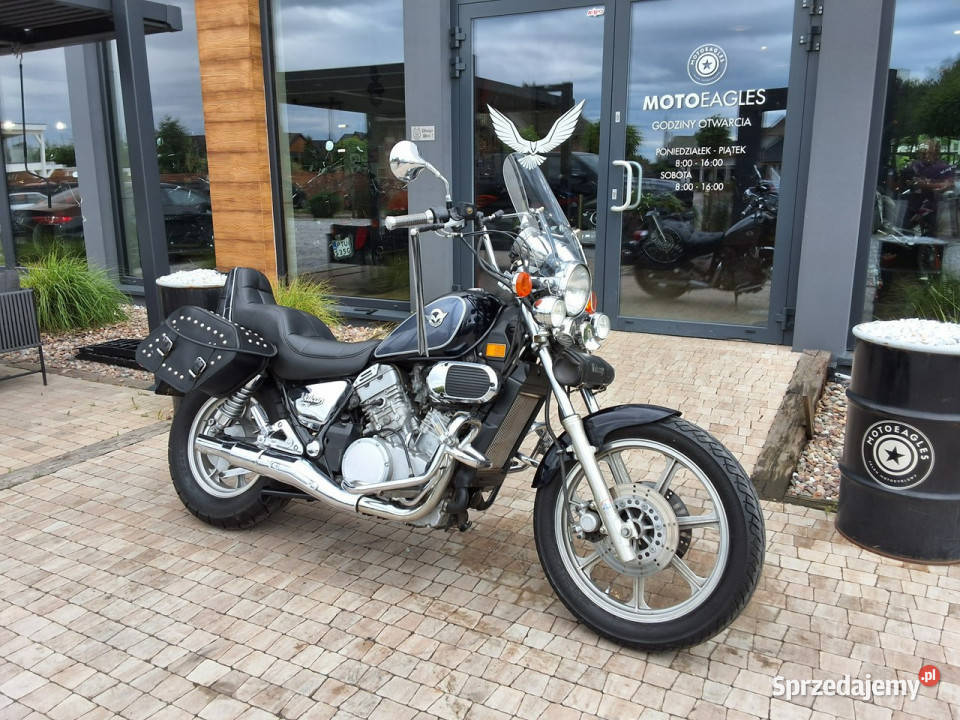Kawasaki Vulcan Piękny Motocykl KAWASAKI VN750 Stare Miasto