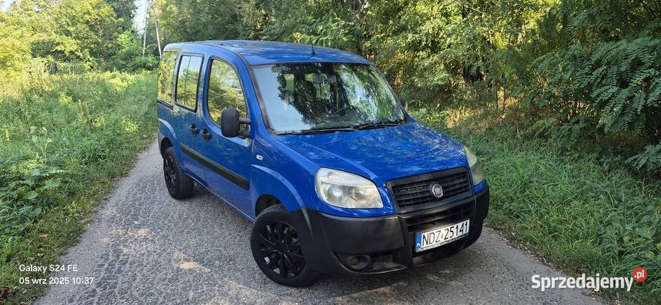 Fiat Doblo 2009r Lift 5 osób 14 z LPG HAK zdrowa Nasielsk