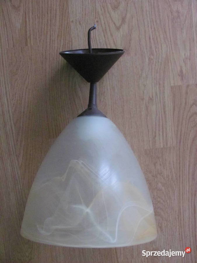 Lampa odcienie szarości Wyposażenie wnętrz Pruszcz Gdański